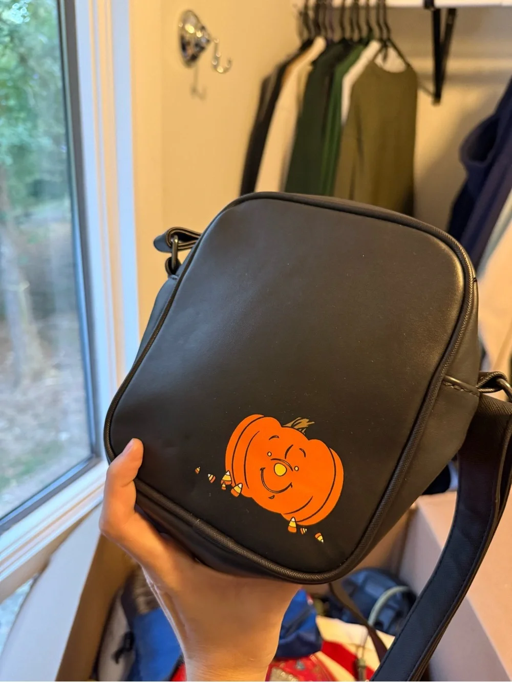 Loungefly crossbody - Winnie the Pooh Halloween Balloons - Glow-in-the-dark